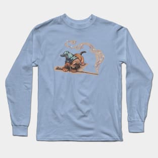 Puggle Magician (not muggle magician) Long Sleeve T-Shirt